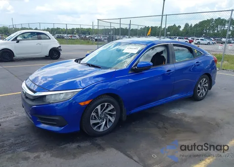 2018 Honda Civic Ex z USA, uszkodzony, nr VIN 19XFC2F70JE044011